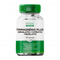 Trimagnésio Plus Dimalato+Citrato+Quelato - 90 cápsulas