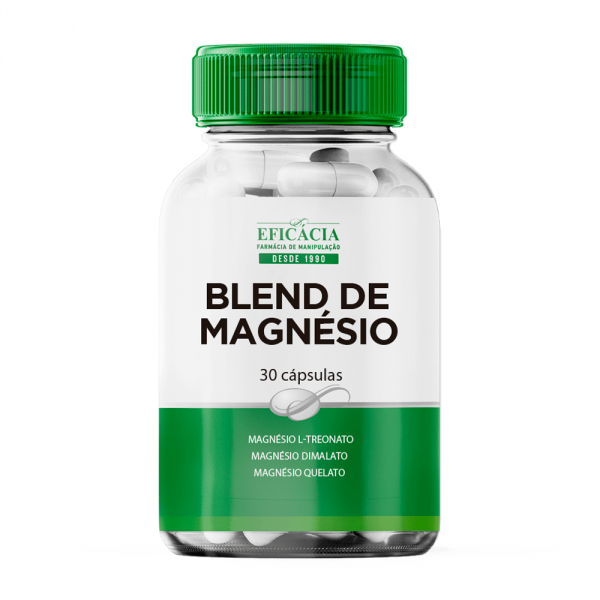 Blend de Magnésio - 30 cápsula