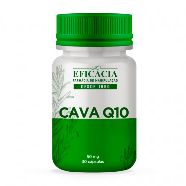 Cava Q10 50mg 30 Cápsulas Farmácia Eficácia 3747