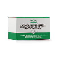 Farmácia Eficácia Lactobacillus Gasseri + Crispatus e Óleo de Coco para Candidiase - 30 óvulos vaginais