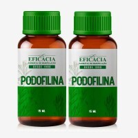 Podofilina 25% Turbinada15ml - Fórmula Premium (KIT com 02 frascos)