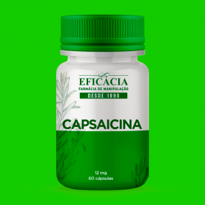 Capsaicina 12mg – 60 cápsulas