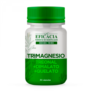 Trimagnesio L-Treonato + Dimalato + Quelato - 60 cápsulas 1