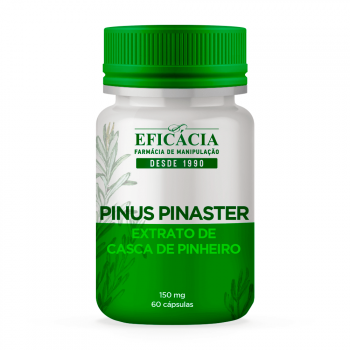 Pinus Pinaster 150mg, Extrato de Casca de Pinheiro - 60 Cápsulas 1