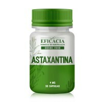 Astaxantina 4 mg -  30 cápsulas  (Produto com Fator de Correção)