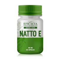 Natto-E 100mg, Composto Premium - 60 Cápsulas